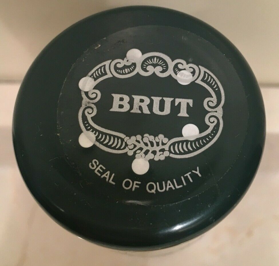 Faberge BRUT Talc for Men 100g New No Box Sealed-Vintage Hard to Find