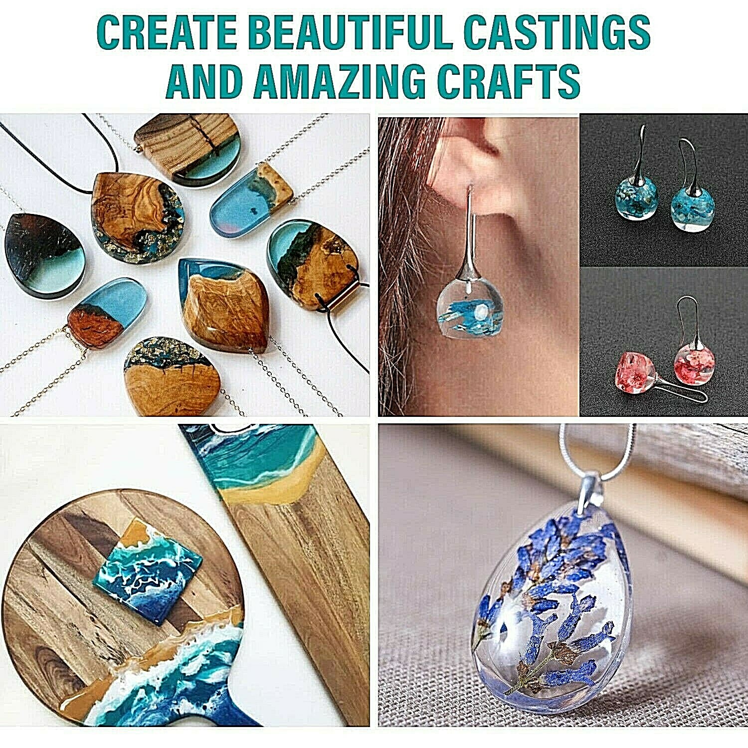 Epoxy Resin Store - self leveling, easy mixing, crafts, coatings, clear - Gallon