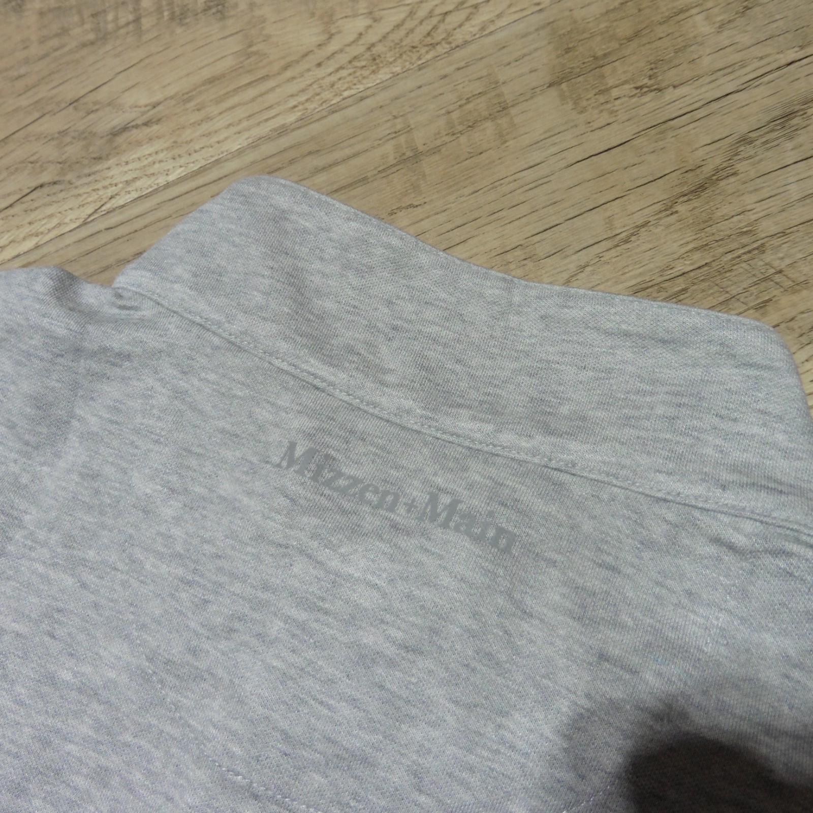 MIZZEN + MAIN Mens XL PULLOVER KPI QUARTER ZIP GREY PERFORMANCE GOLF 1/4