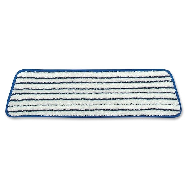 Rubbermaid Commercial Fgq80000wh00 18 In L Flat Mop Pad, 0.25 Oz Dry Wt,