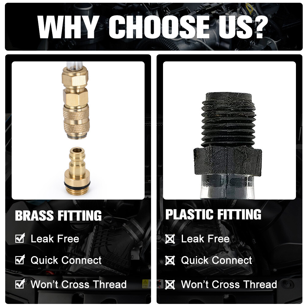 Bleed Kit Filler Kit For Seastar Hydraulic Steering Systems Bridge Tube, Hose