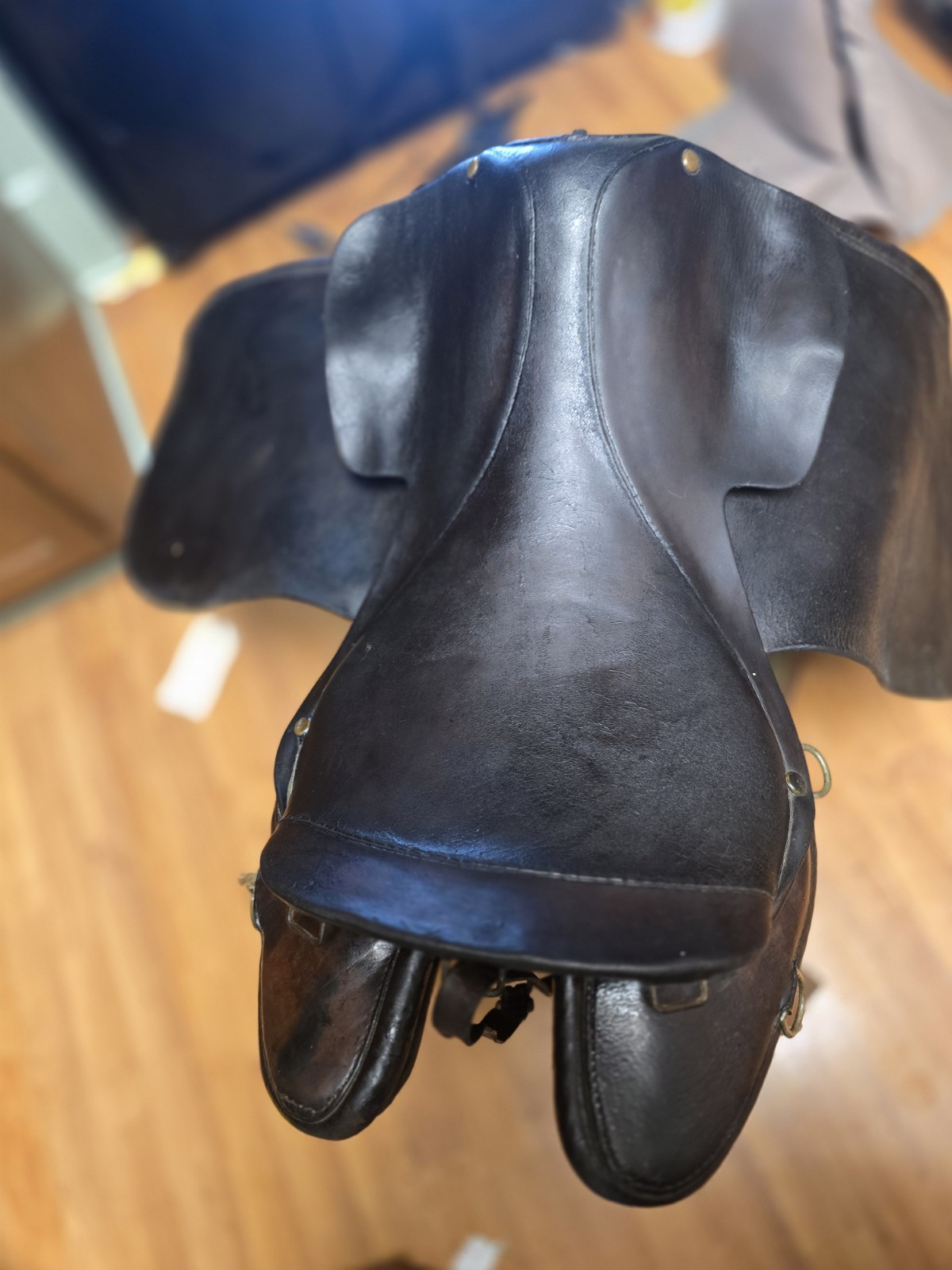 US Cavalry Training Saddle With Straps