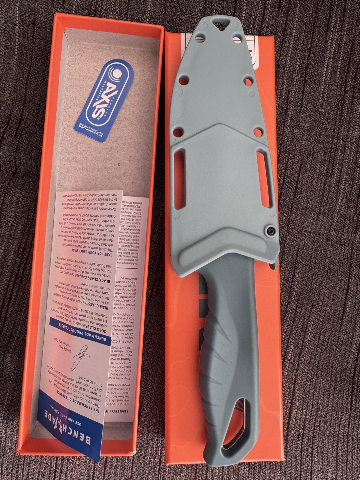 Benchmade 18040S knife