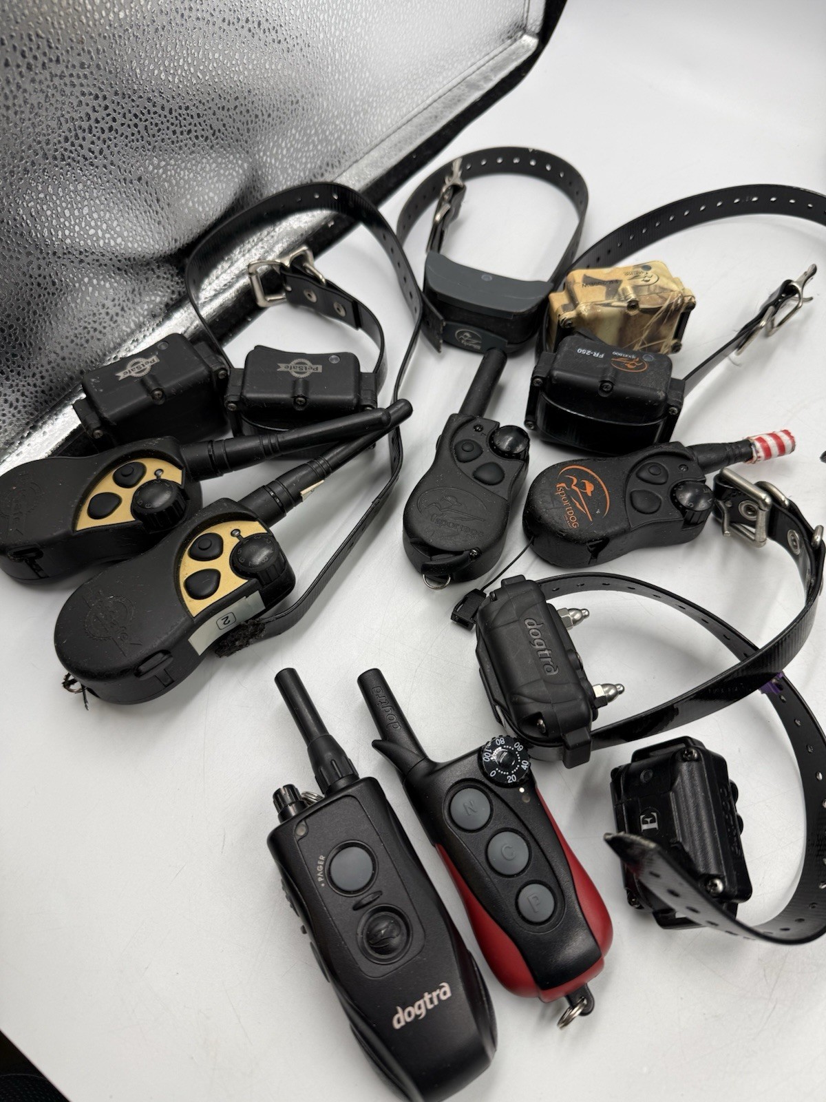 Huge Dog Training Collar Lot - Dogtra, SportDOG, PetSafe - 15+ Units - UNTESTED