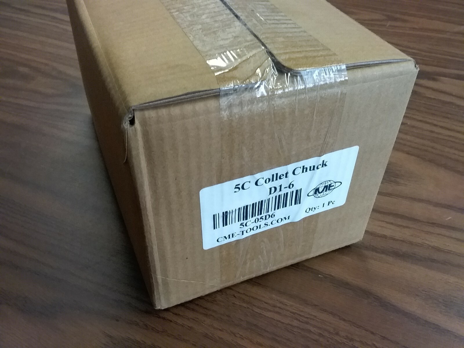 5C Collet Chuck with Integral D1-6, D6 Cam Lock Mount 5" Diameter Chuck #5C-05D6