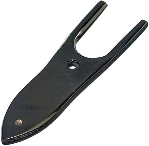 Horn Lucet Knitting Fork Braiding Tool Making Weaving Cording DIY Project Black