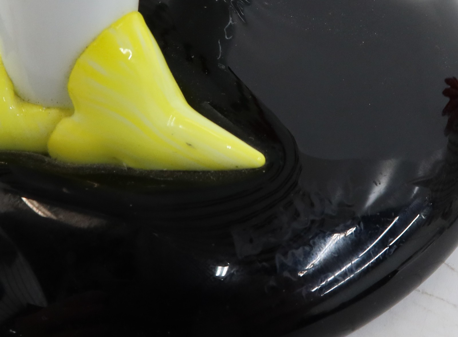 Fulvio Bianconi for Venini (1915-1996) Rooster and Hen Milk Glass Figures c1955