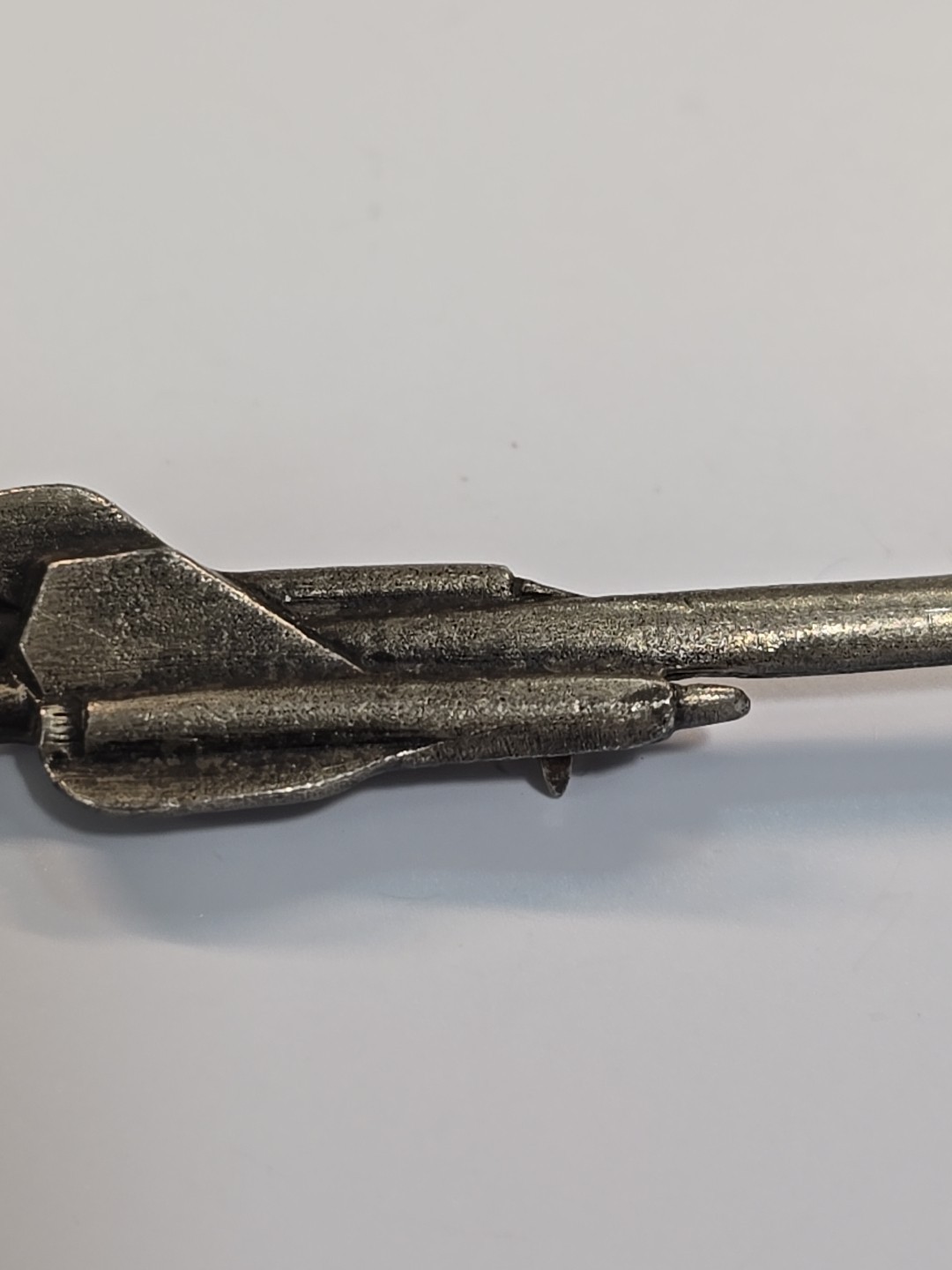 SR-71 Blackbird Tie Tack Lapel Pin Gray Color