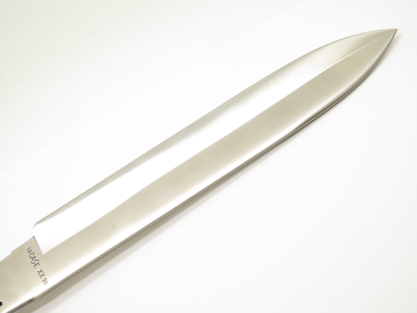 Vtg 1990 Case XX Rio Grand Bowie 10" Fixed Knife Blade Blank & Guard