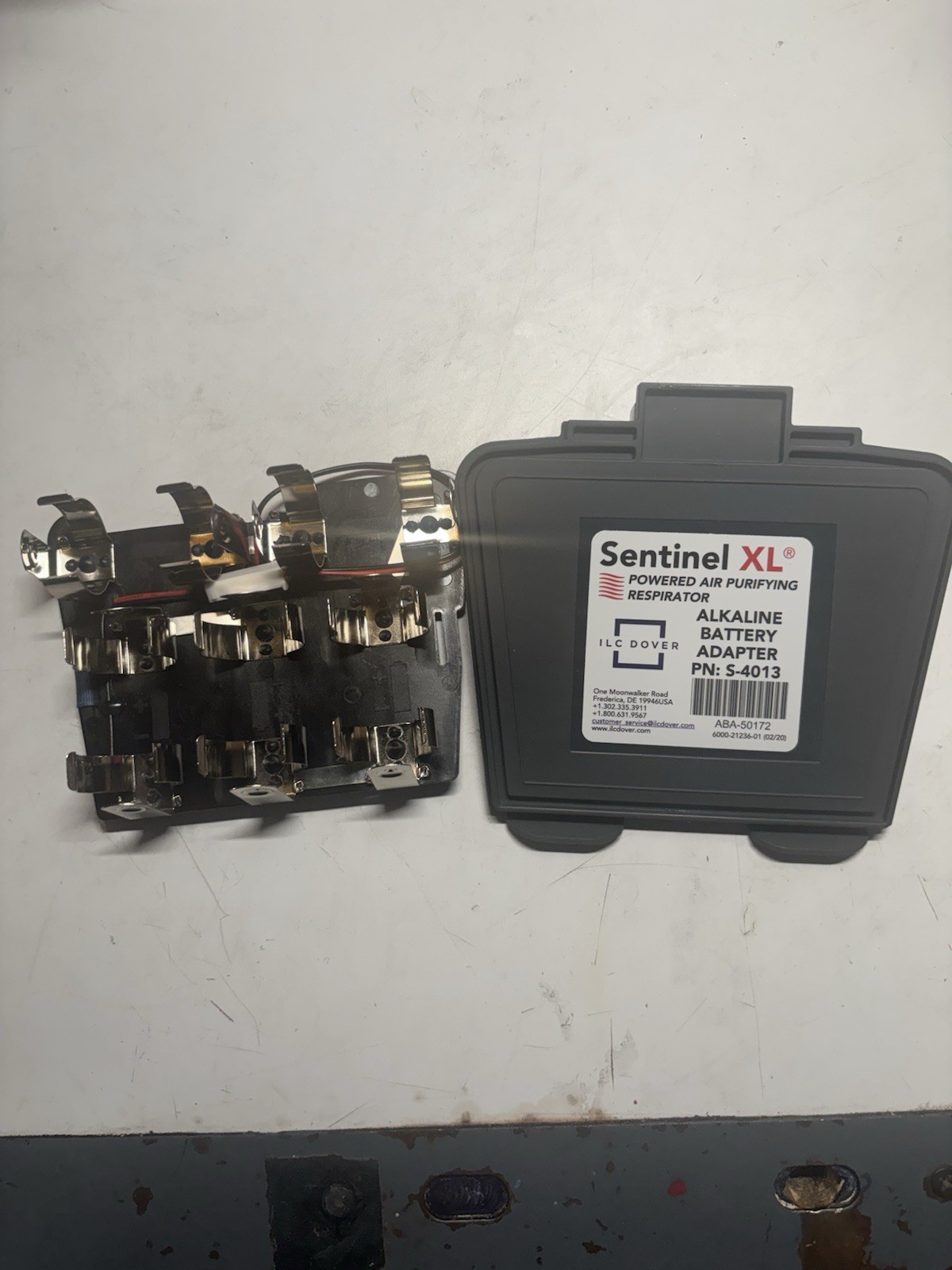 Sentinel XL, Powered Air Purifying Respirator, Akaline Battery Pack S-4013