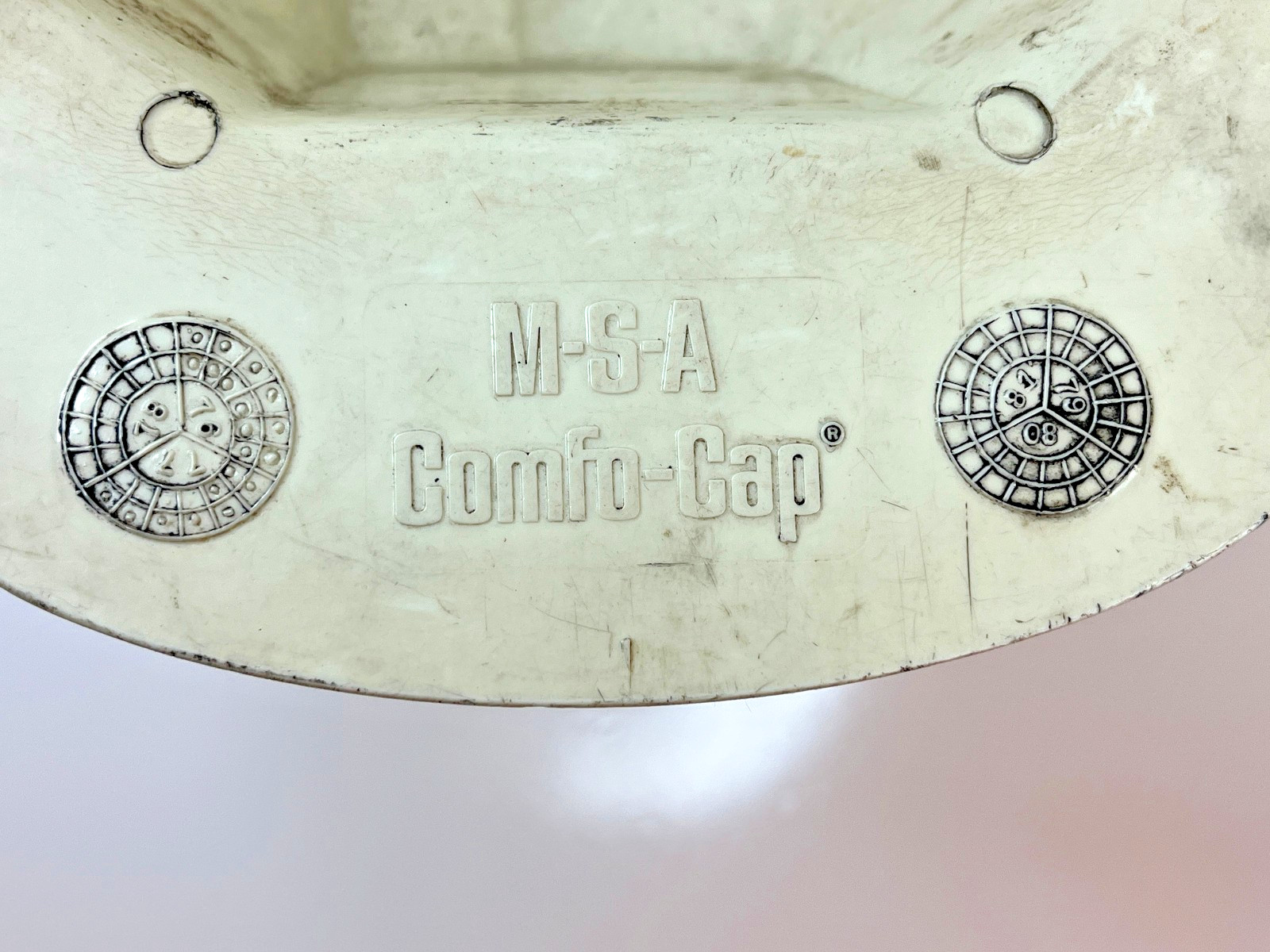 MSA Comfo-Cap Low Vein Coal Mining Hard Hat Vintage Prop 1977