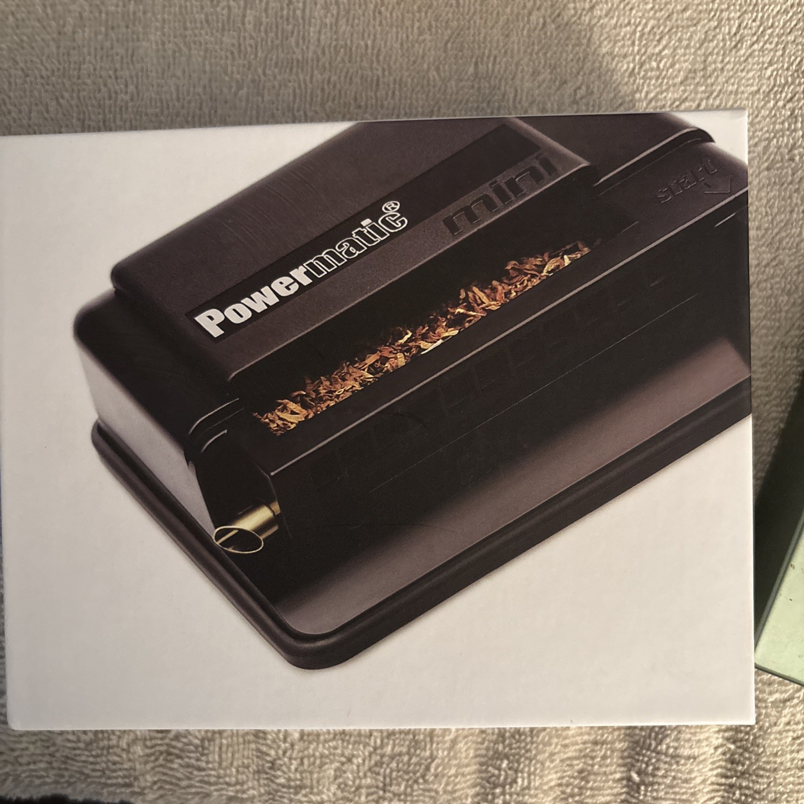 POWERMATIC MINI Cigarette Injector Machine Makes Regular and 100mm Size