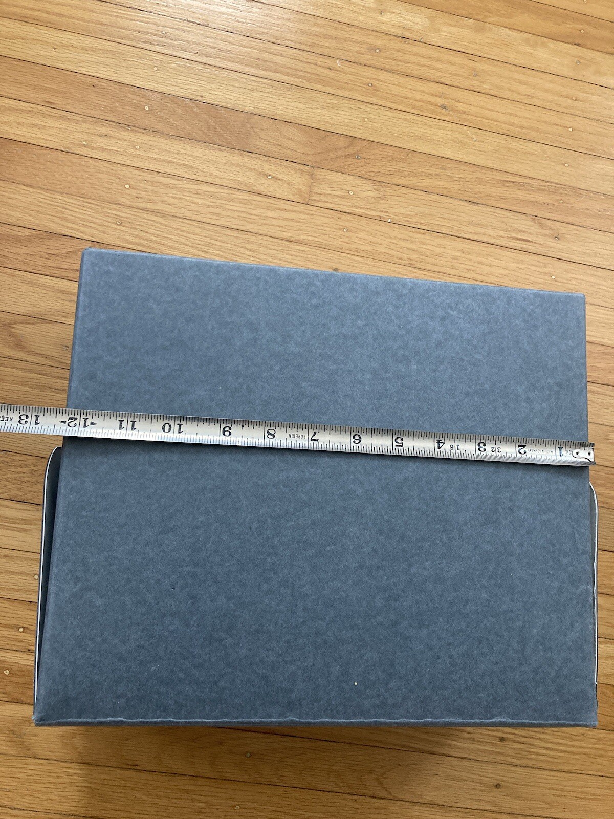 Vtg Archival Folio Storage Box Metal Edge Archival Boxboard Acid-Free 12.5x10x3