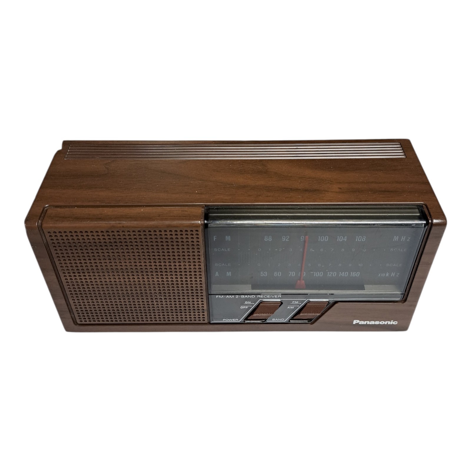 1970's Vintage Panasonic RE-6266 AM/FM 2-Band Radio Receiver Tested Works