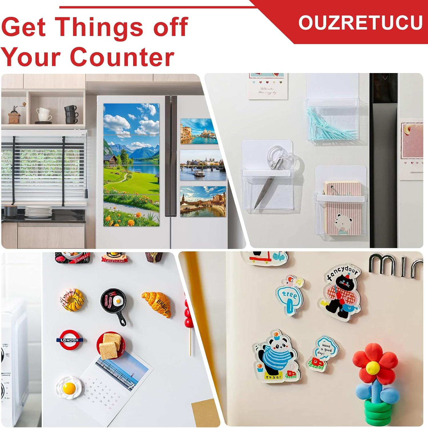 Magnetic Strips with Adhesive Backing,10 Pack Strong Self Sticky Back Magnet Tap