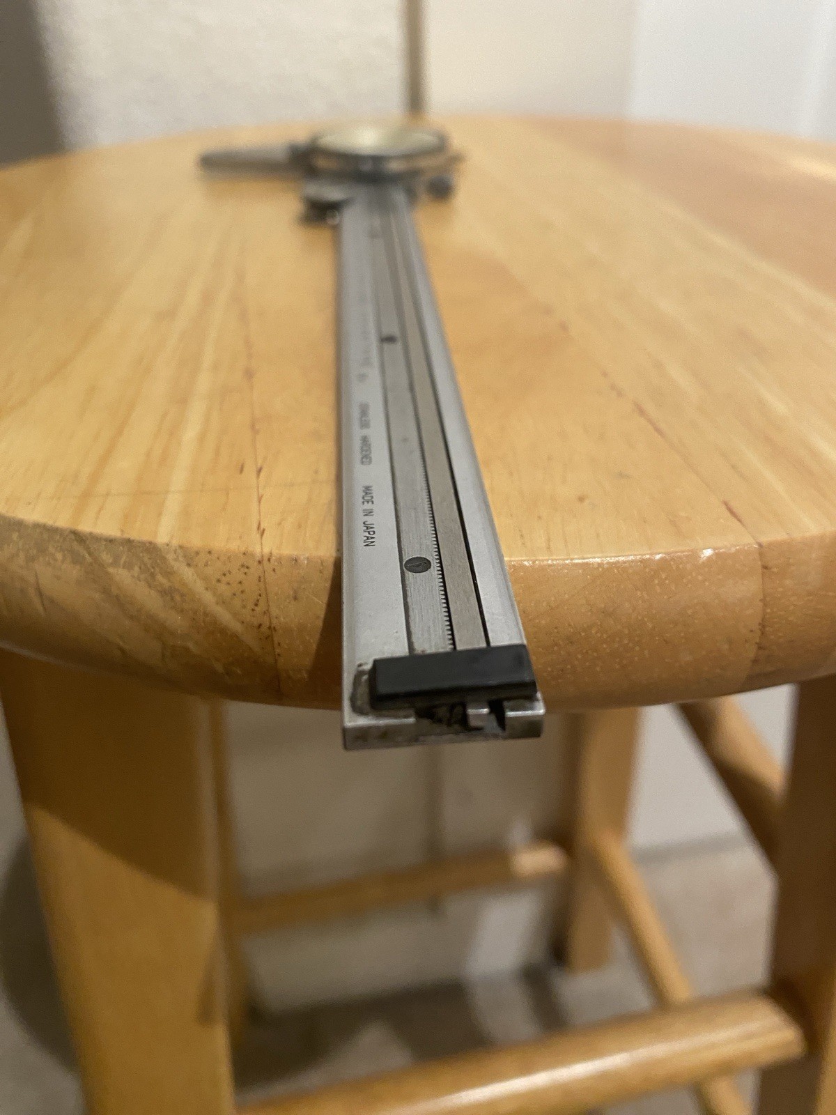 NSK DIAL CALIPER 6” ANALOG STAINLESS JAPAN NO BOX NICE ONE!