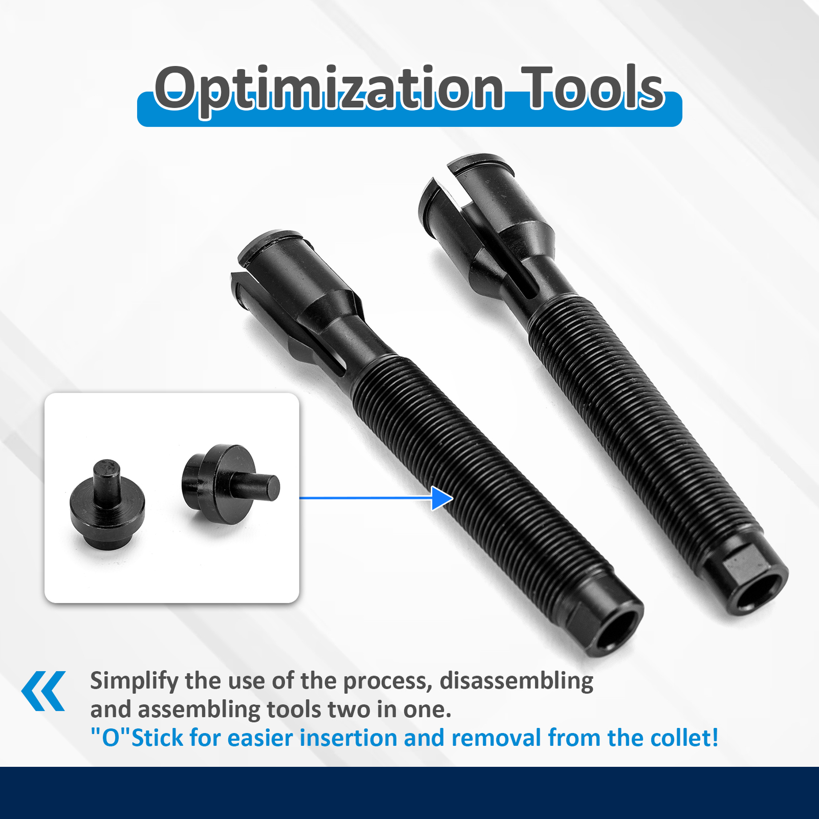 Steel Inner Cam Bearing Installer Puller Tool for Harley Twin Cam 88/96/103/110