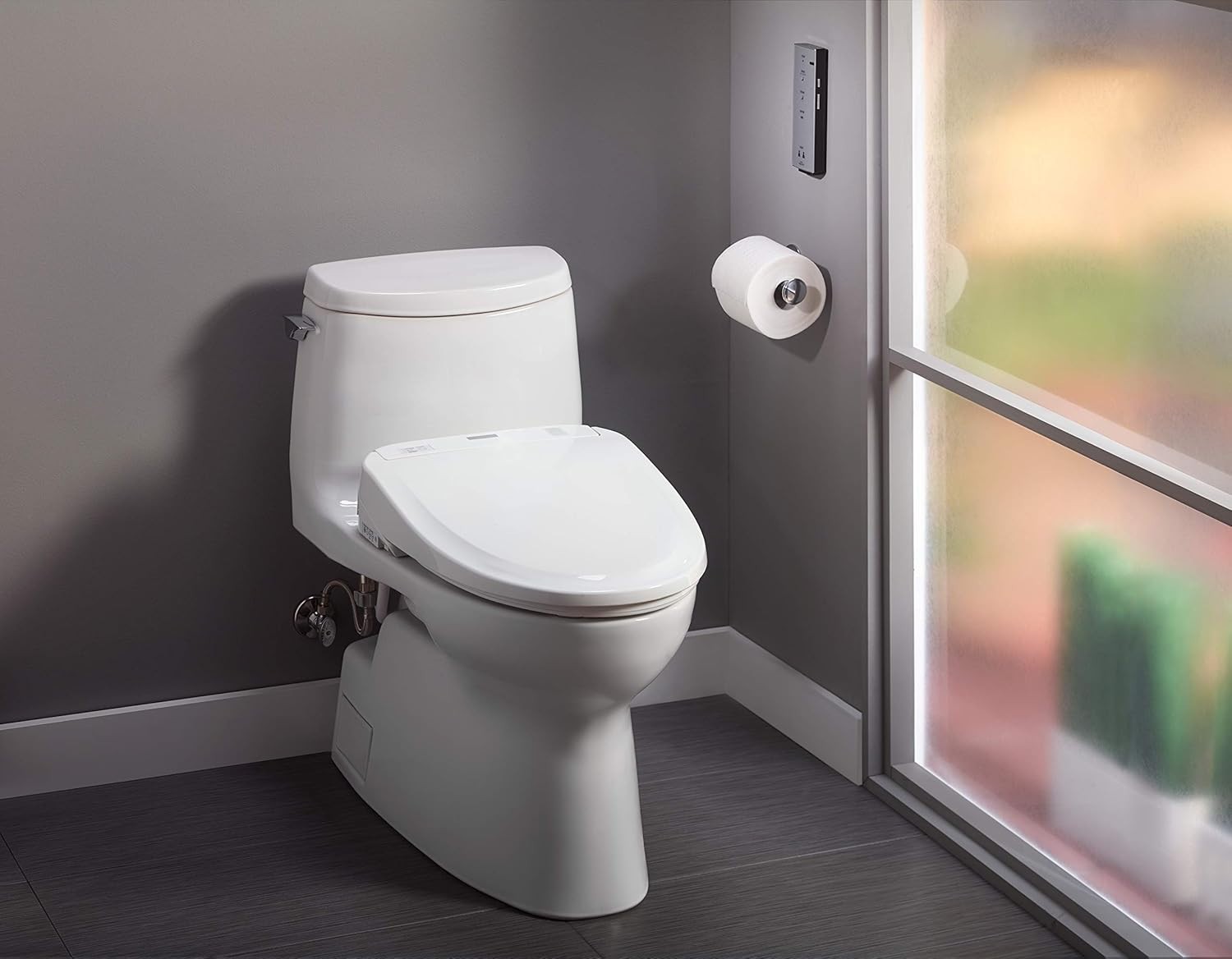 Toto S350e SW584T20 SW584 Washlet+ Electric Bidet Seat Elongated Toilet (S7A)