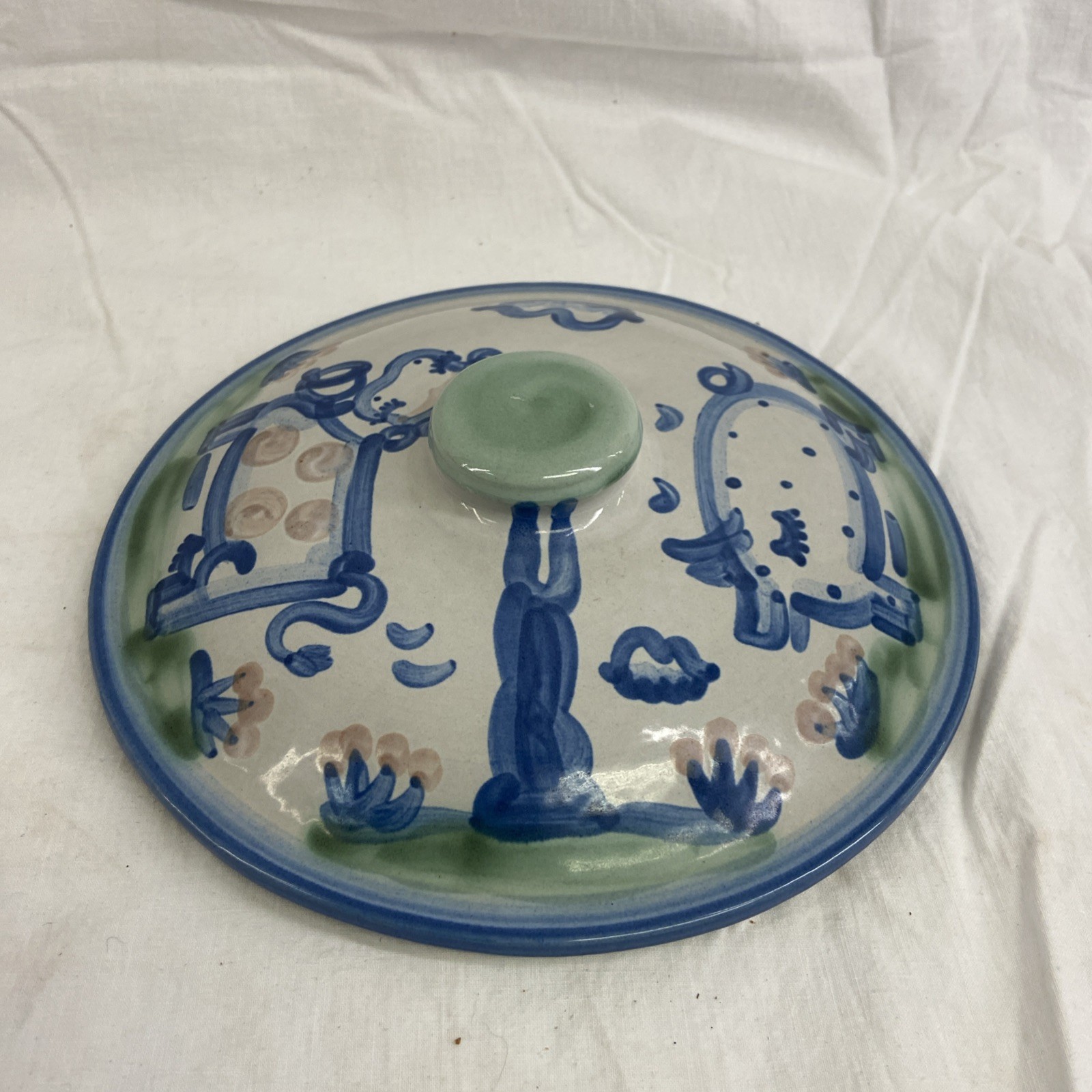 Vintage M.A. Hadley Replacement Lid 8.5"