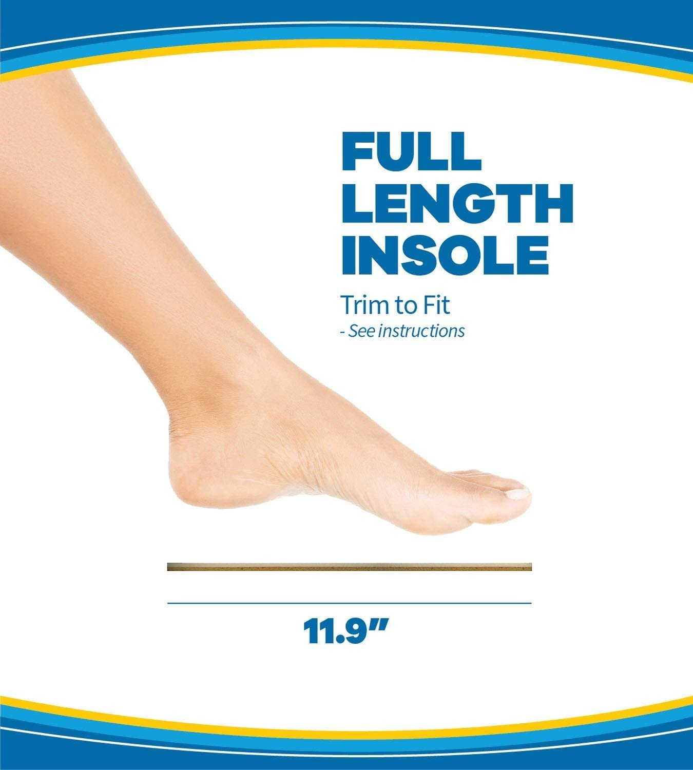 Dr. Scholl’s Comfort Double Air-Pillo Insoles, Men’s Size 7-13, Women’s Size...