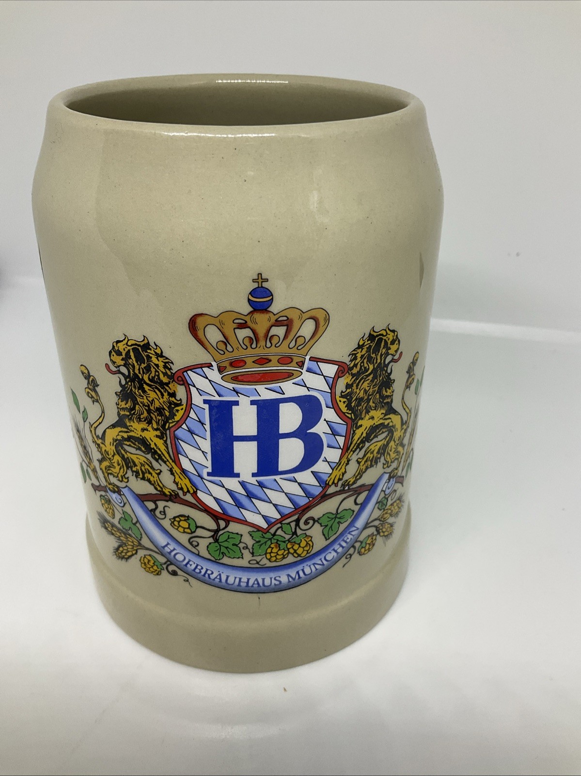 Hofbrauhaus Munchen German Beer Stein Mug Germany Oktoberfest .5l
