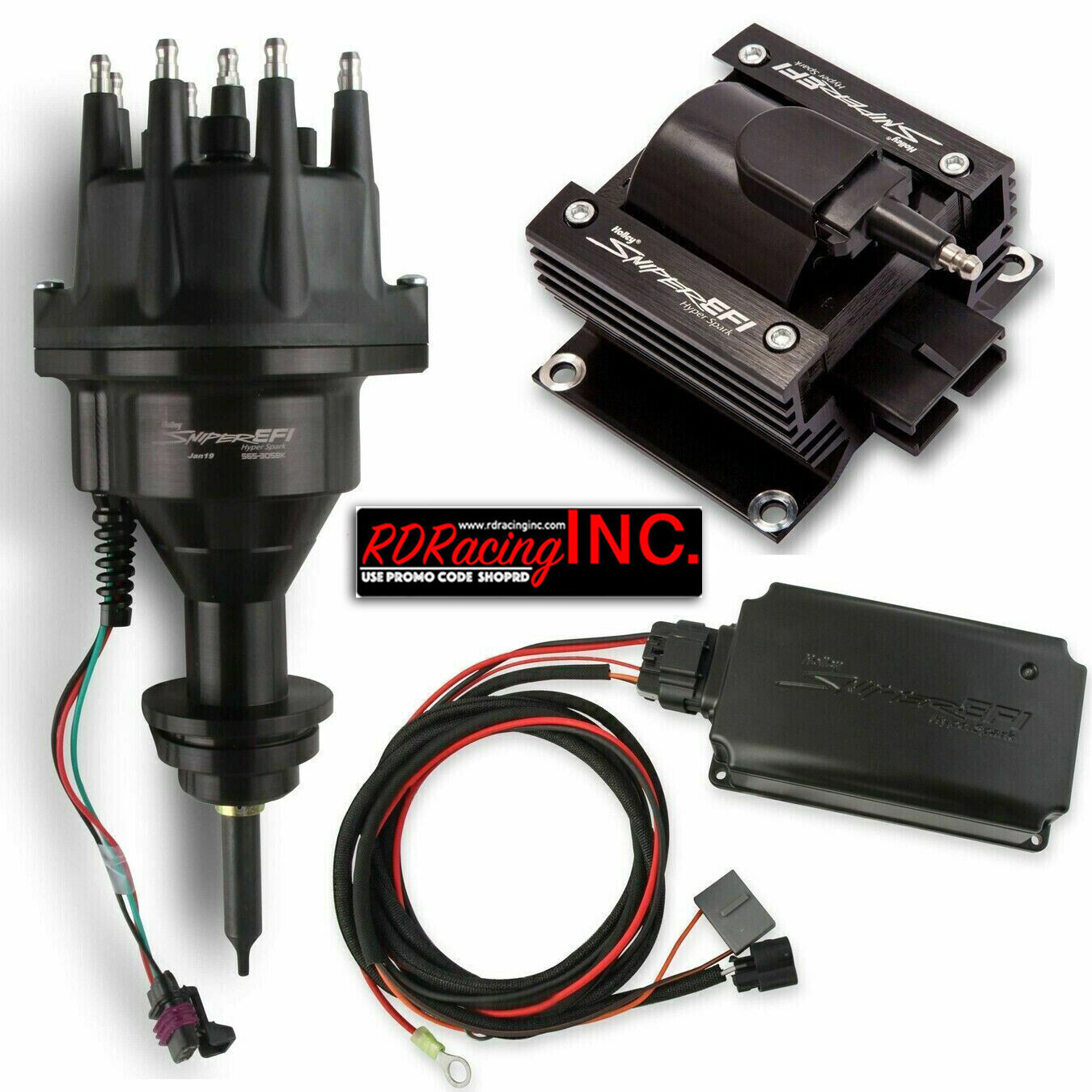 SNIPER EFI 565 305BK HYPERSPARK DISTRIBUTOR COMBO FOR CHRYSLER 383 / 400