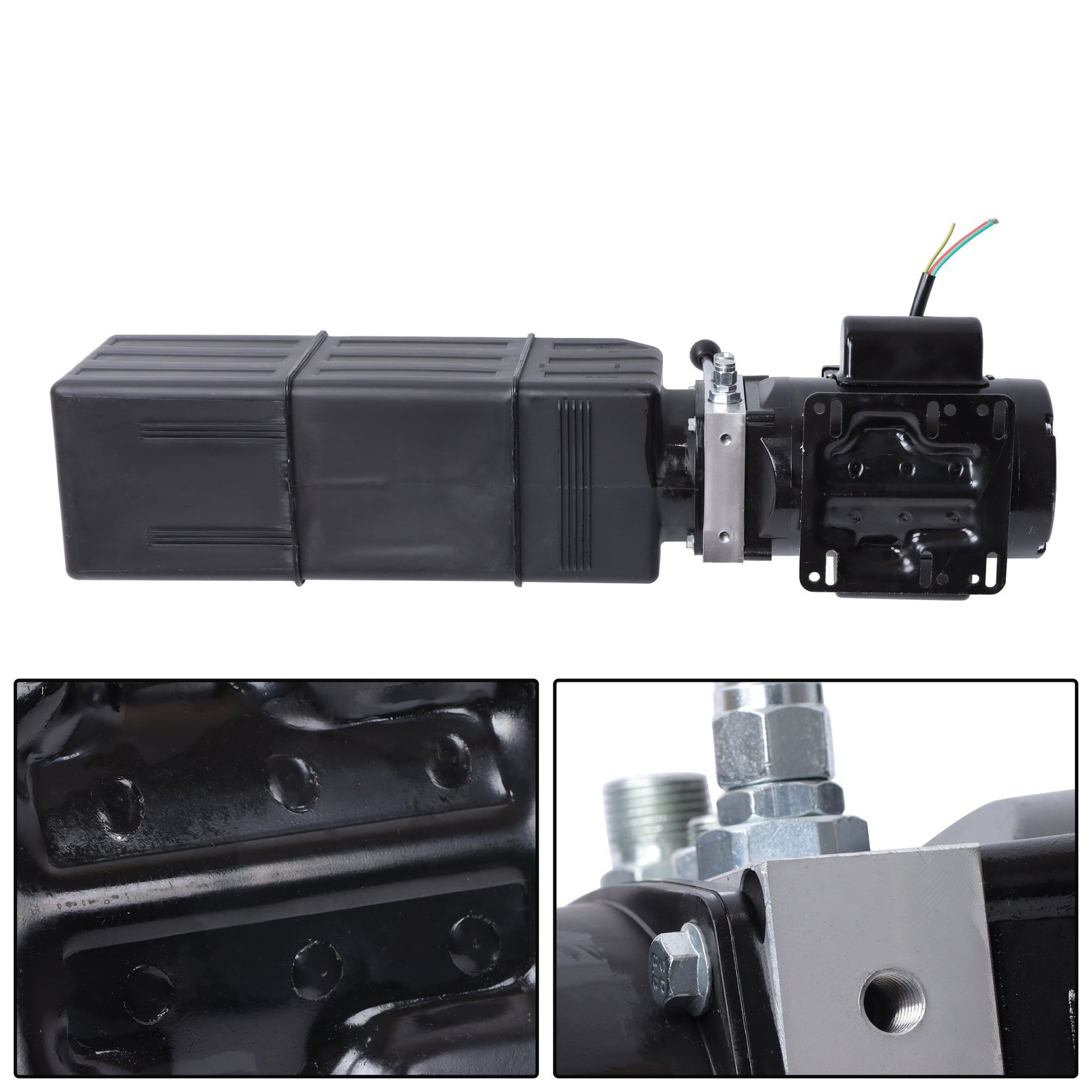 4 Gallon Hydraulic Power Unit Pump Single Phase 3450rpm Electric Pump 2 HP