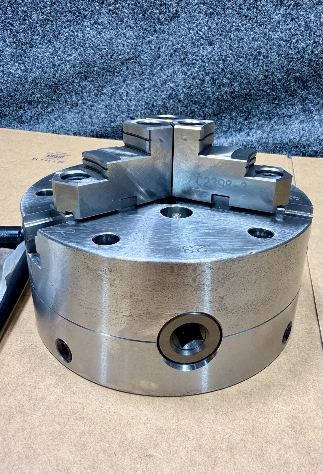 BUCK AT063RC 6" Inch 3 Jaw Manual Lathe Chuck Plain Back