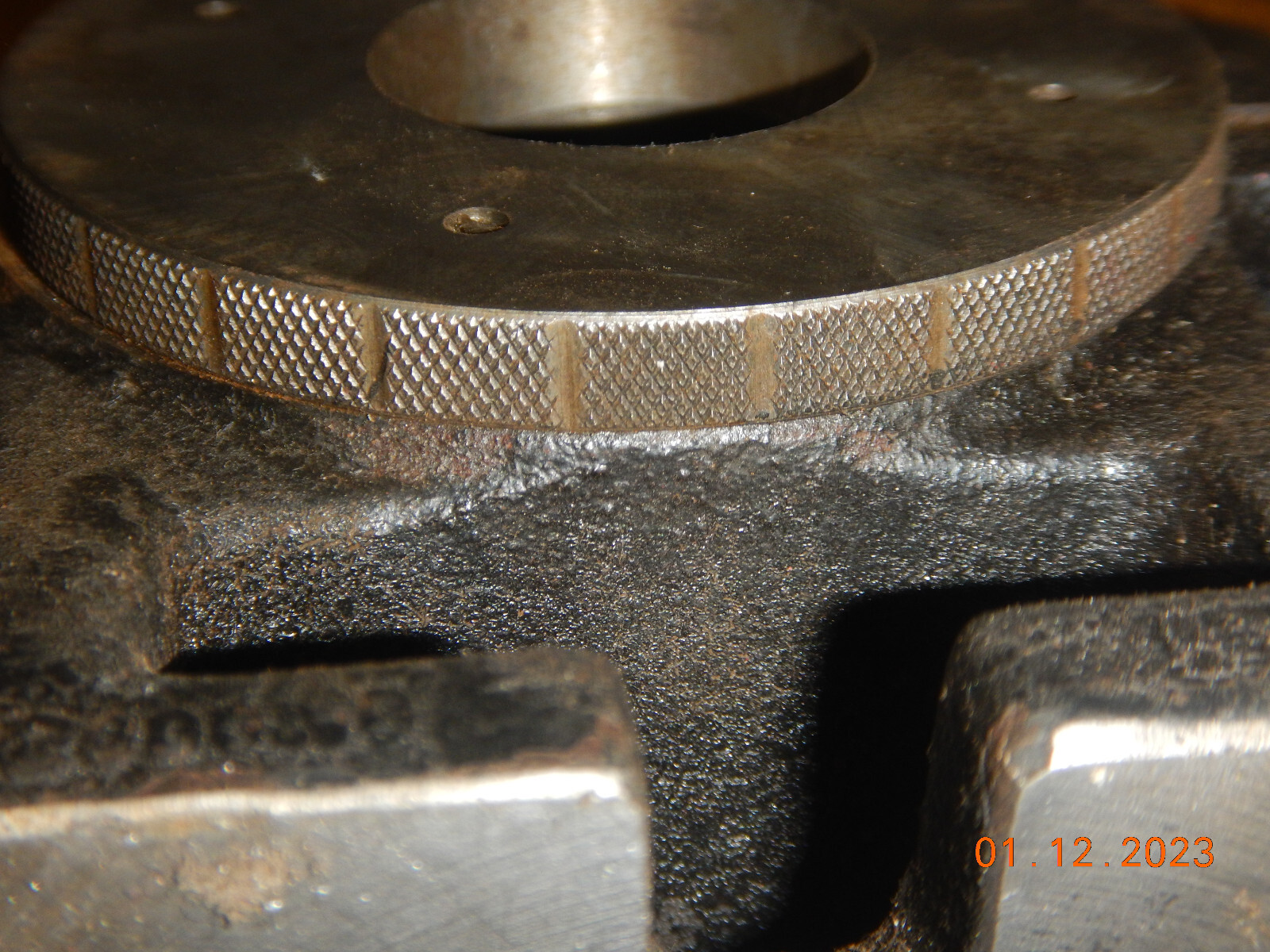 OLDER KALAMAZOO INDUSTRIES 5C COLLET INDEX FIXTURE W/ DRAW BAR