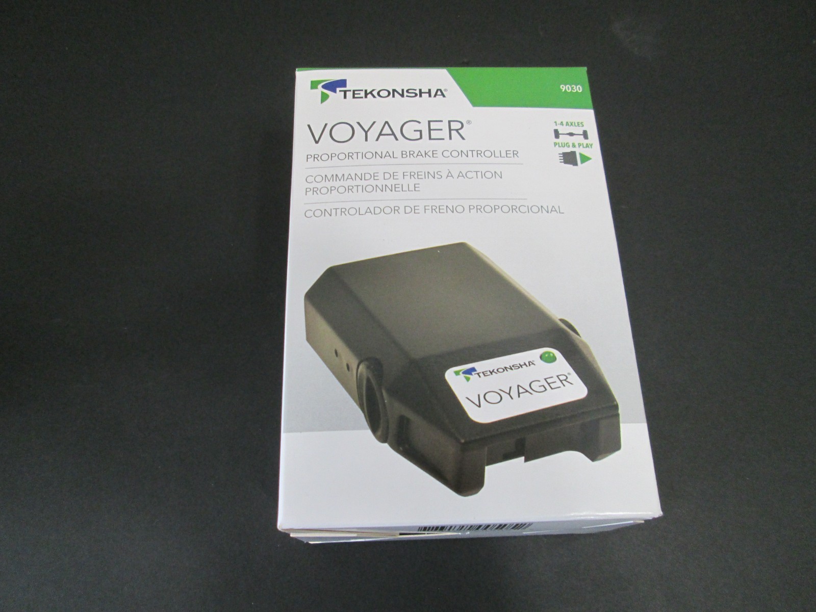 Tekonsha Voyager 9030 Proportional Brake Controller 1-4 Axles Plug & Play
