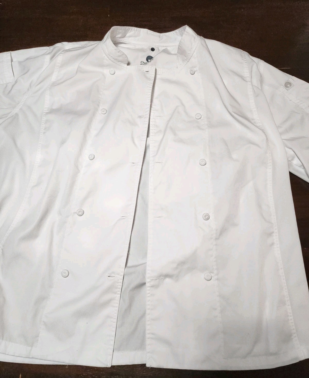 Chef Works Cool Vent Chef Coat White 2XL Unisex Used