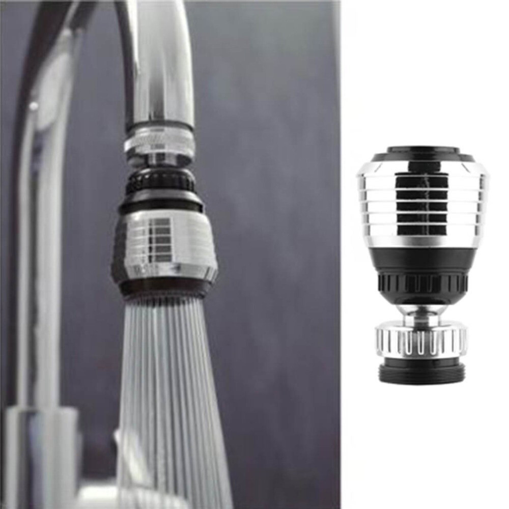Sink Water Faucet Tip Swivel Nozzle Adapter Kitchen Aerator Tap Chrome Sprayer