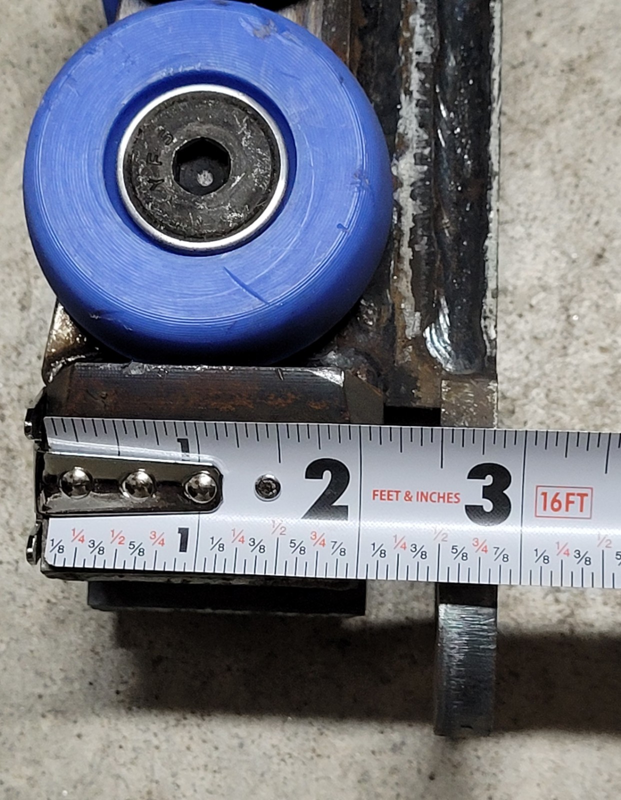 x2 Custom Made Dolly track skate wheels /Speed rail Linkable