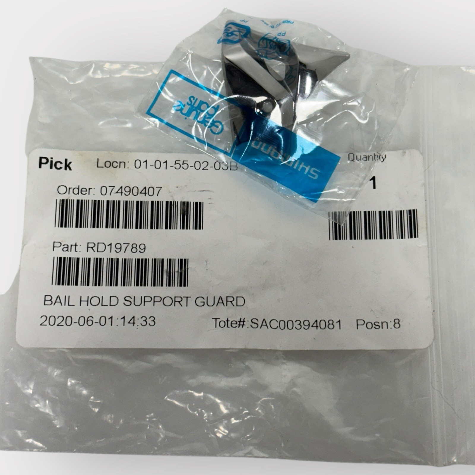 SHIMANO BAIL HOLD SUPPORT GUARD   RD19789 NEW IN PACKAGE