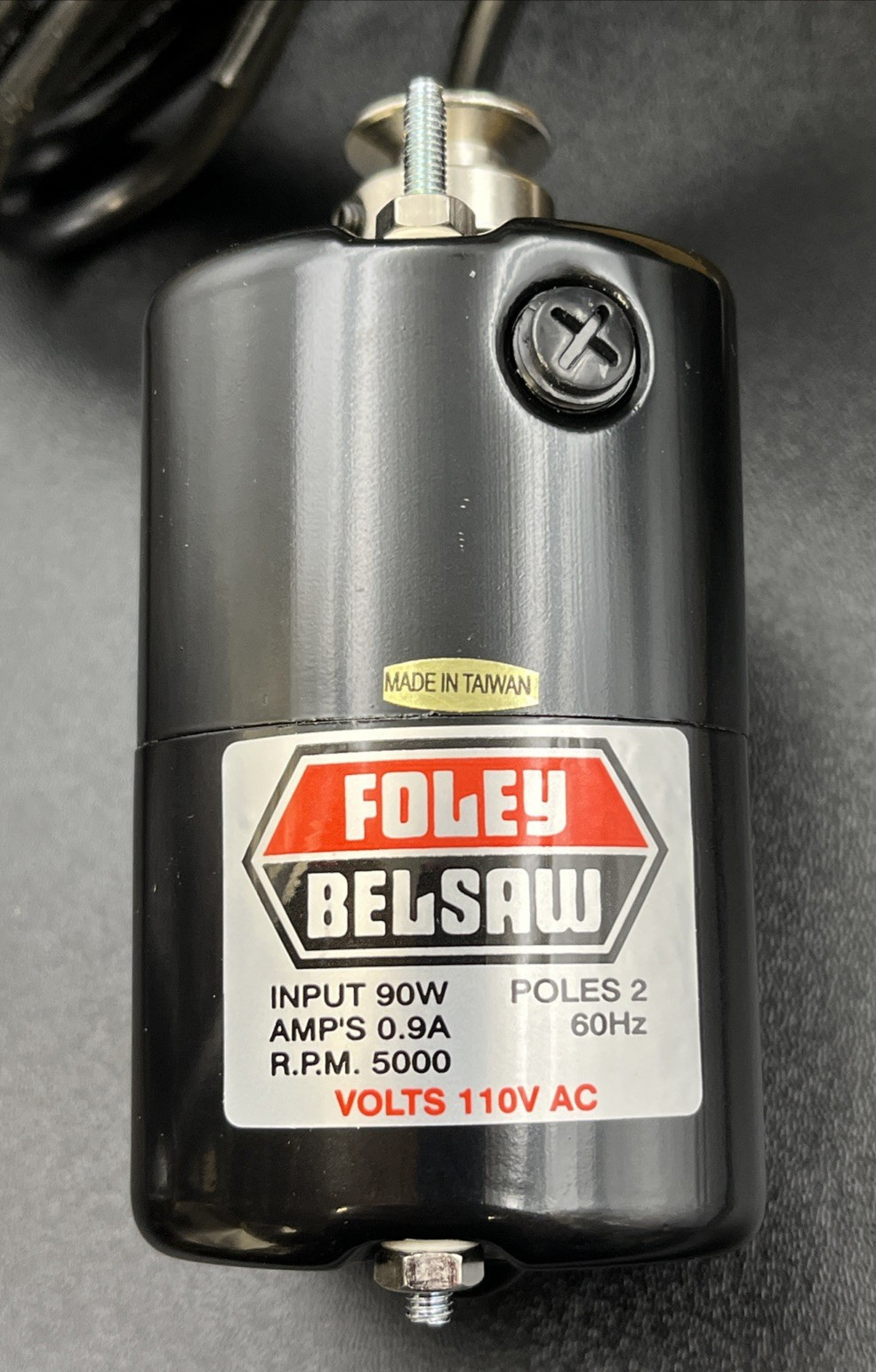 Foley Belsaw Key Cutting Machine Replacement Motor 110vac - New Old Stock (R)