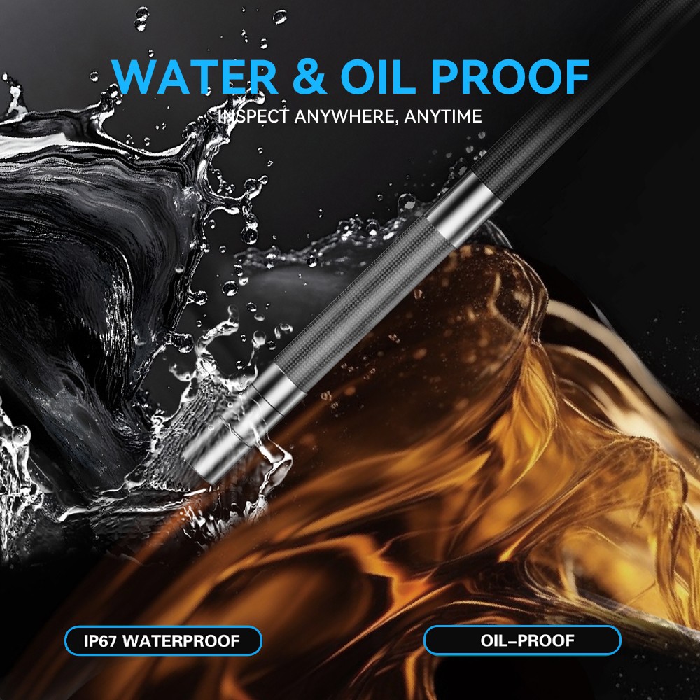 SALE! 4-Way 720° Articulating Borescope Industrial Endoscope Inspection Camera