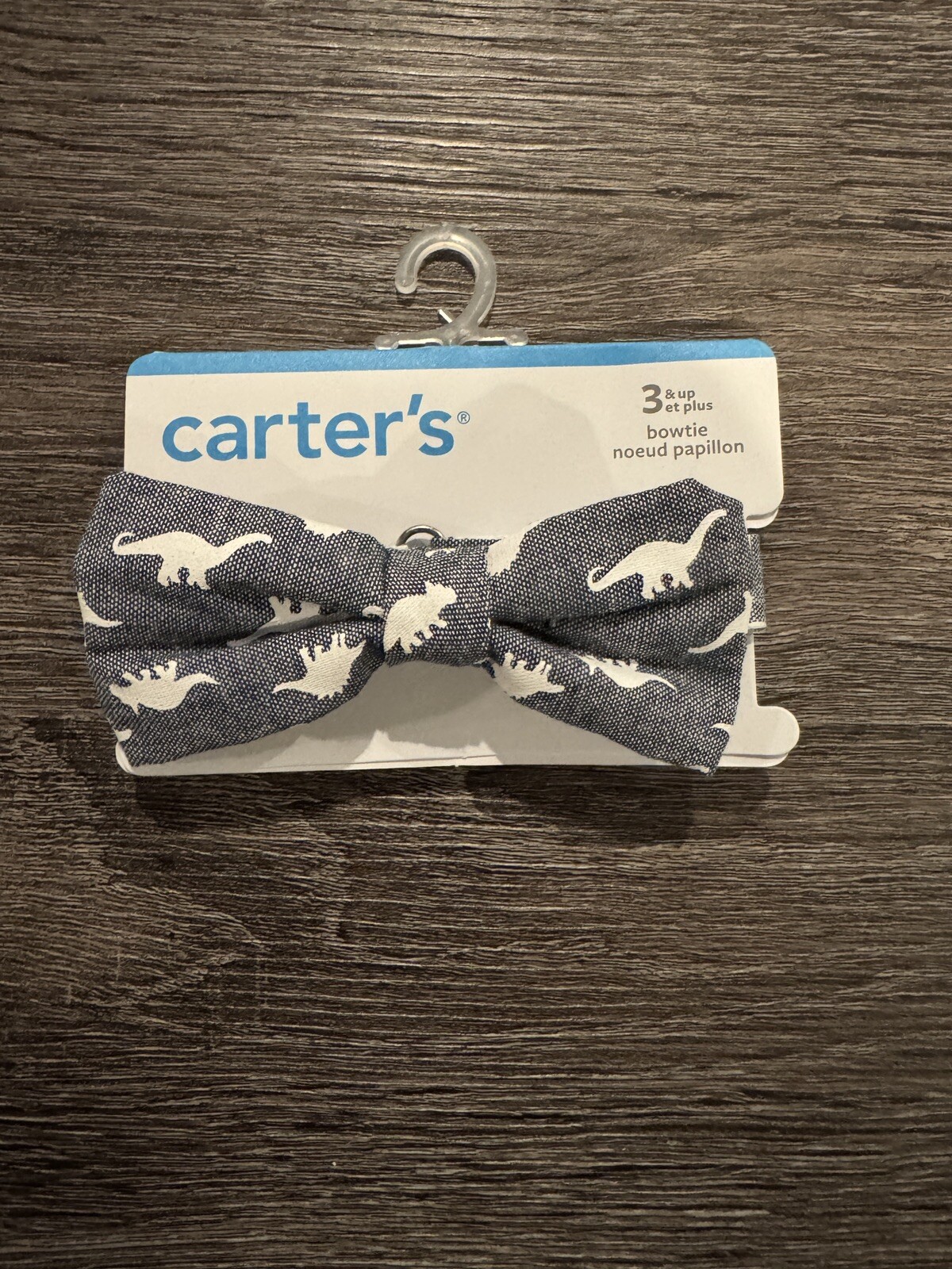 CARTER'S Bow Tie Dinosaur Pre-tied Bow