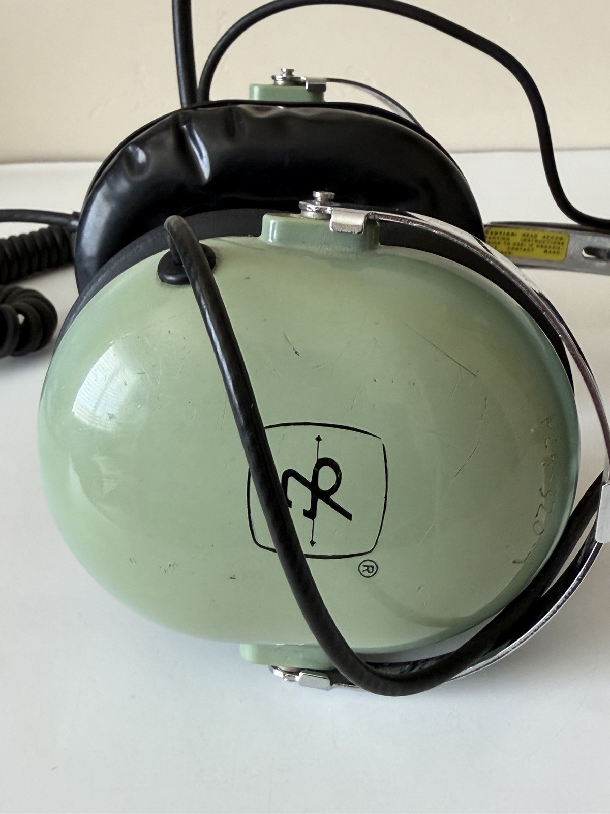 David Clark Aviation Headset Model H10-26 Noise Cancelling Microphone M7A