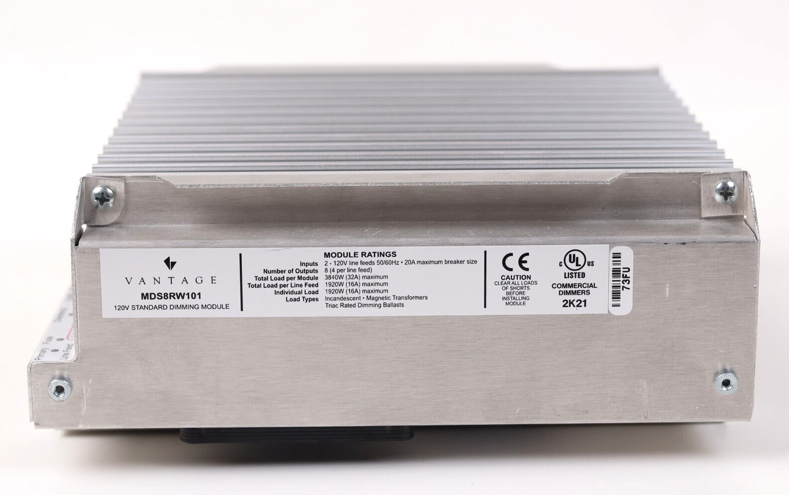 Vantage MDS8RW101 120V Standard Dimming Module 60 Day Warranty p487