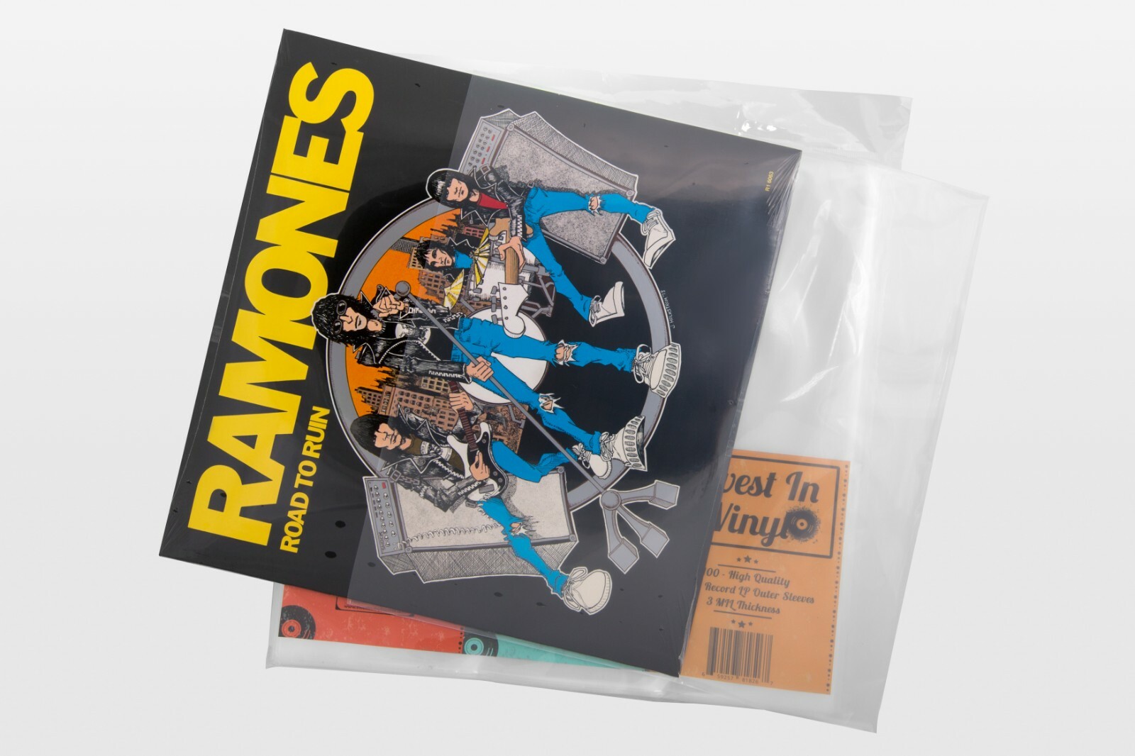 100 Clear Plastic LP Outer Sleeves 3 Mil. HIGH QUALITY Vinyl Record Album Covers