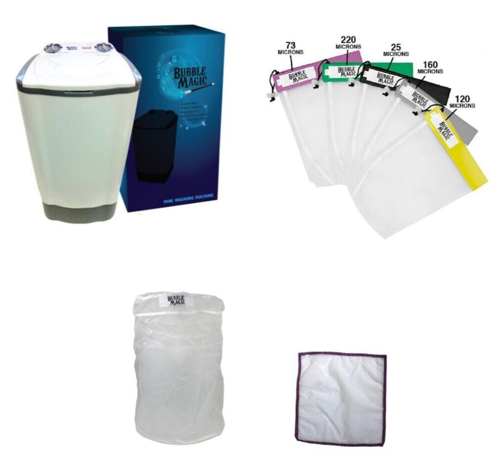 Bubble Magic 20 Gallon Washing Machine & 5 Gallon / 5 Bag Hash Extraction Kit