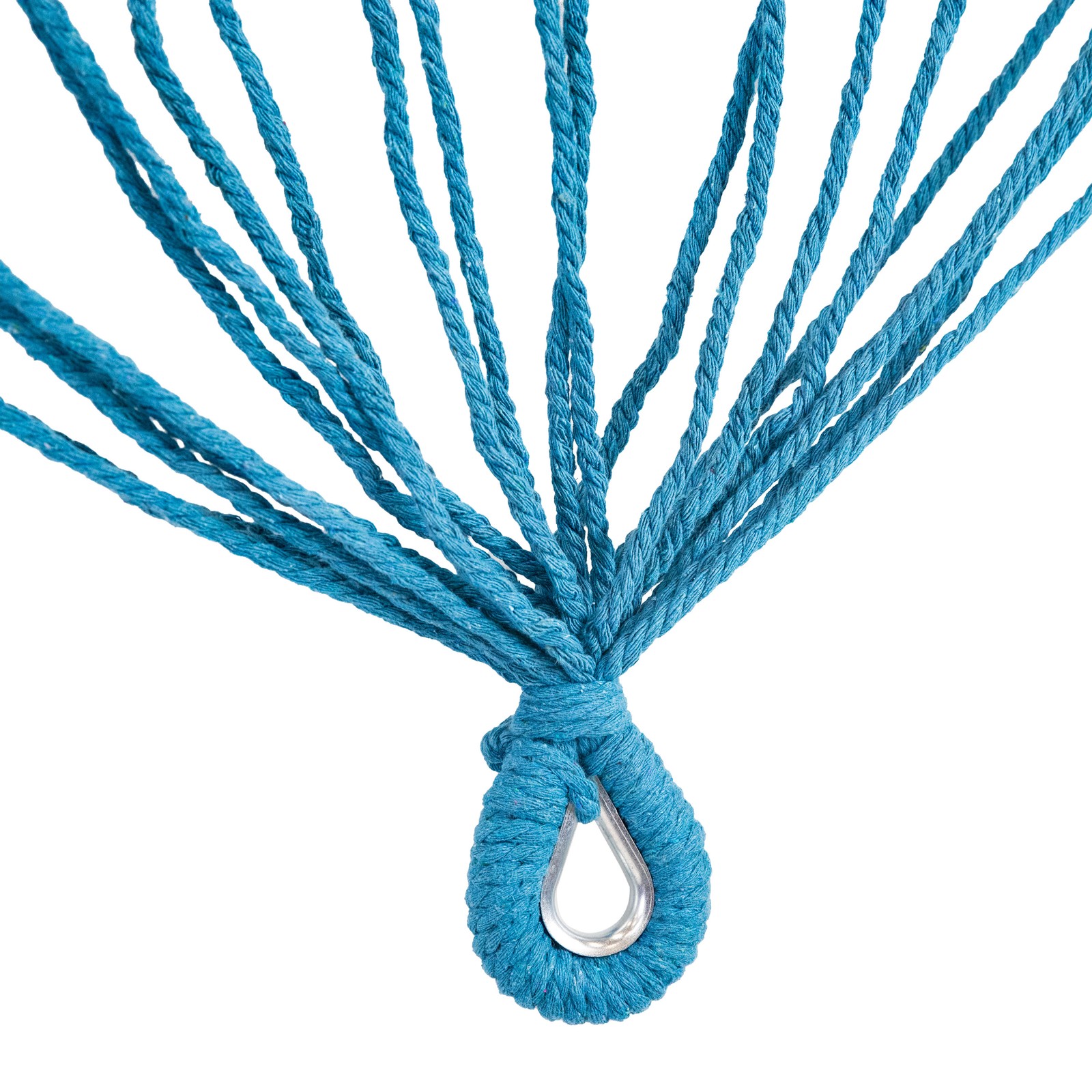 2-Person Woven Cotton Brazilian Hammock - Oasis by Sunnydaze