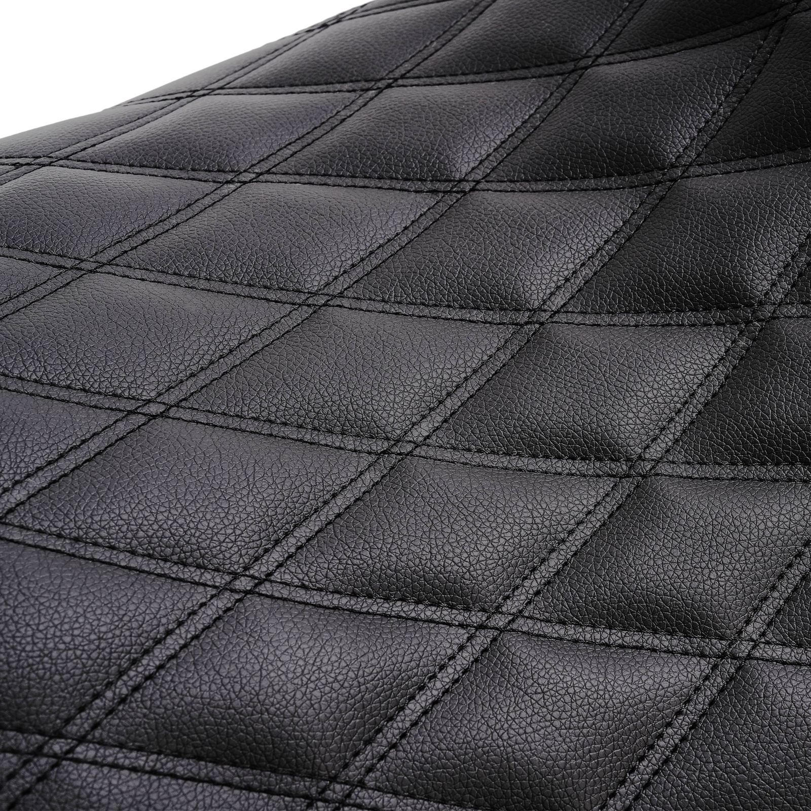 For Harley Softail Fat Boy FXST FLST FLSTF 00-07 Motorcycle Black Solo Seat