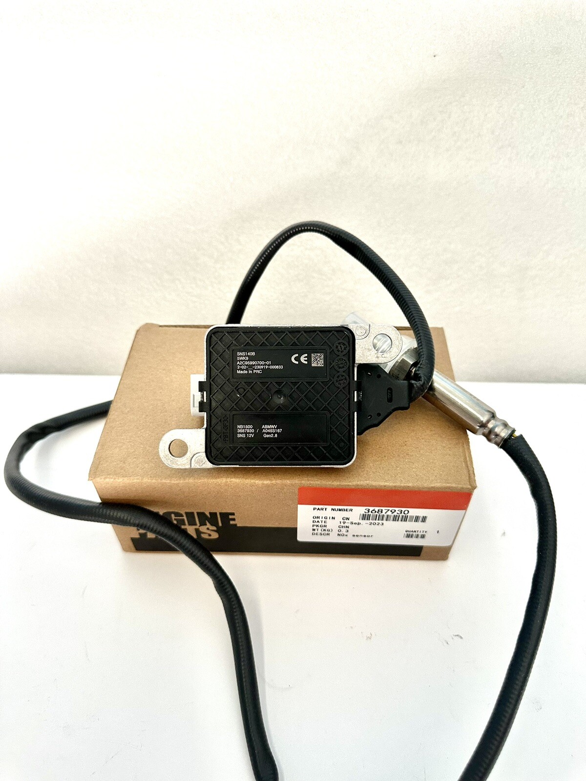 New For Cummins NOx Nitrogen Oxide Sensor 3687930 4326870 Superced P/n 3687930RX