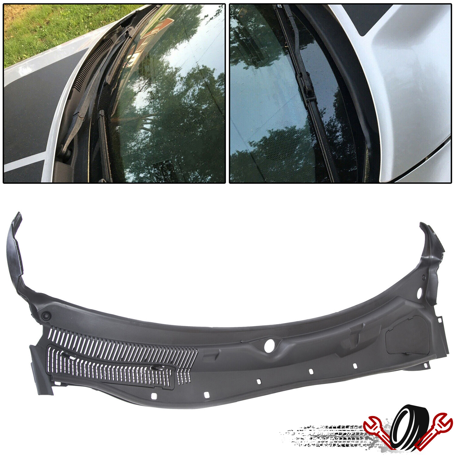 NEW WINDSHIELD WIPER COWL GRILLE PANEL For 2008-2019 DODGE CHALLENGER