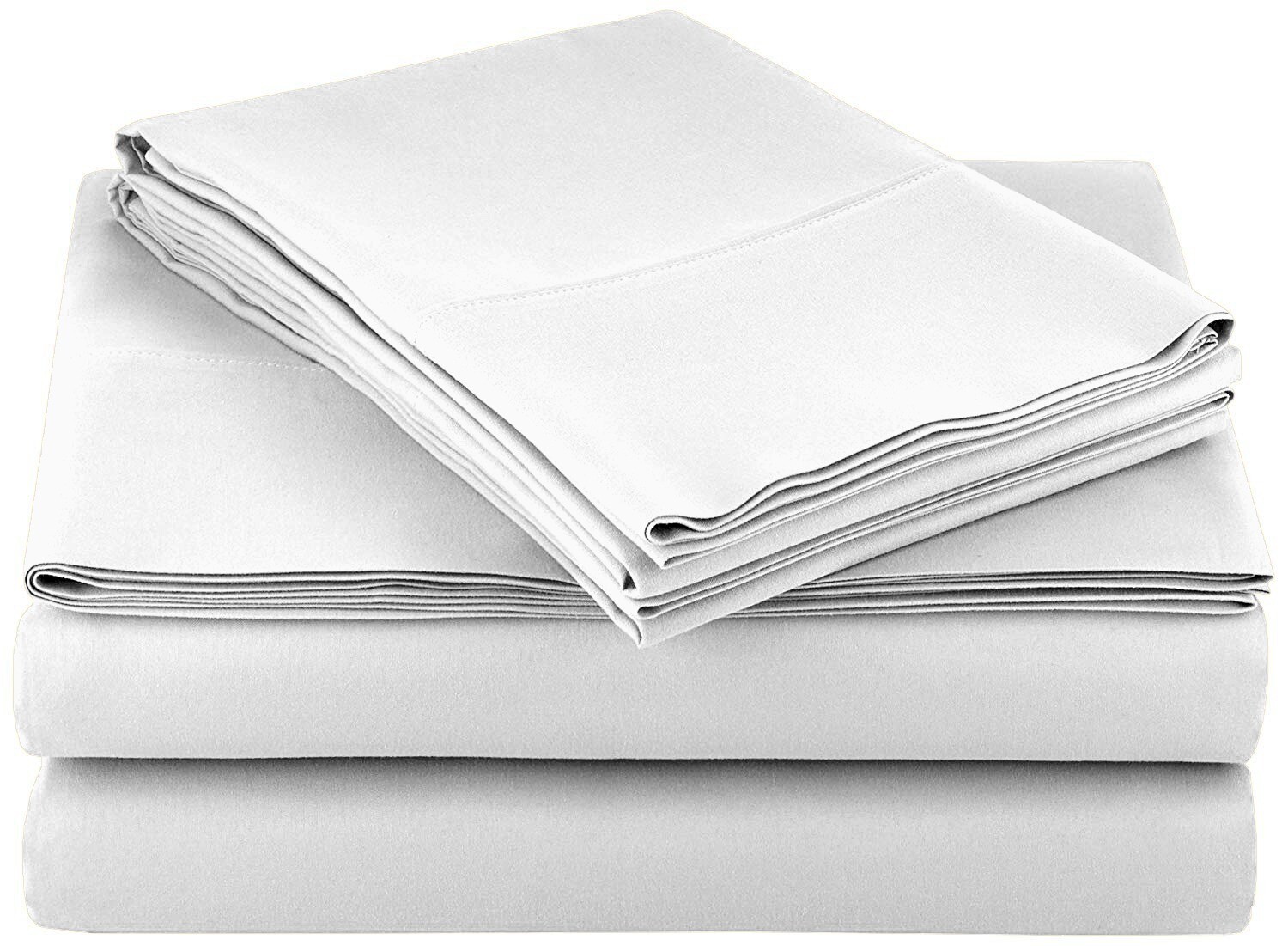 Bed Sheet Set 4 Piece Egyptian Comfort 1800 Count Ultra Soft Deep Pocket