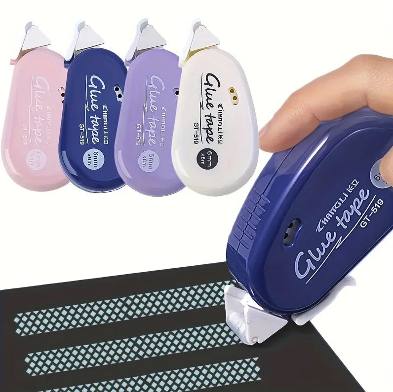 4pcs Double Sided Adhesive Dots Glue Tape for Crafts Scrapbooking - NEW