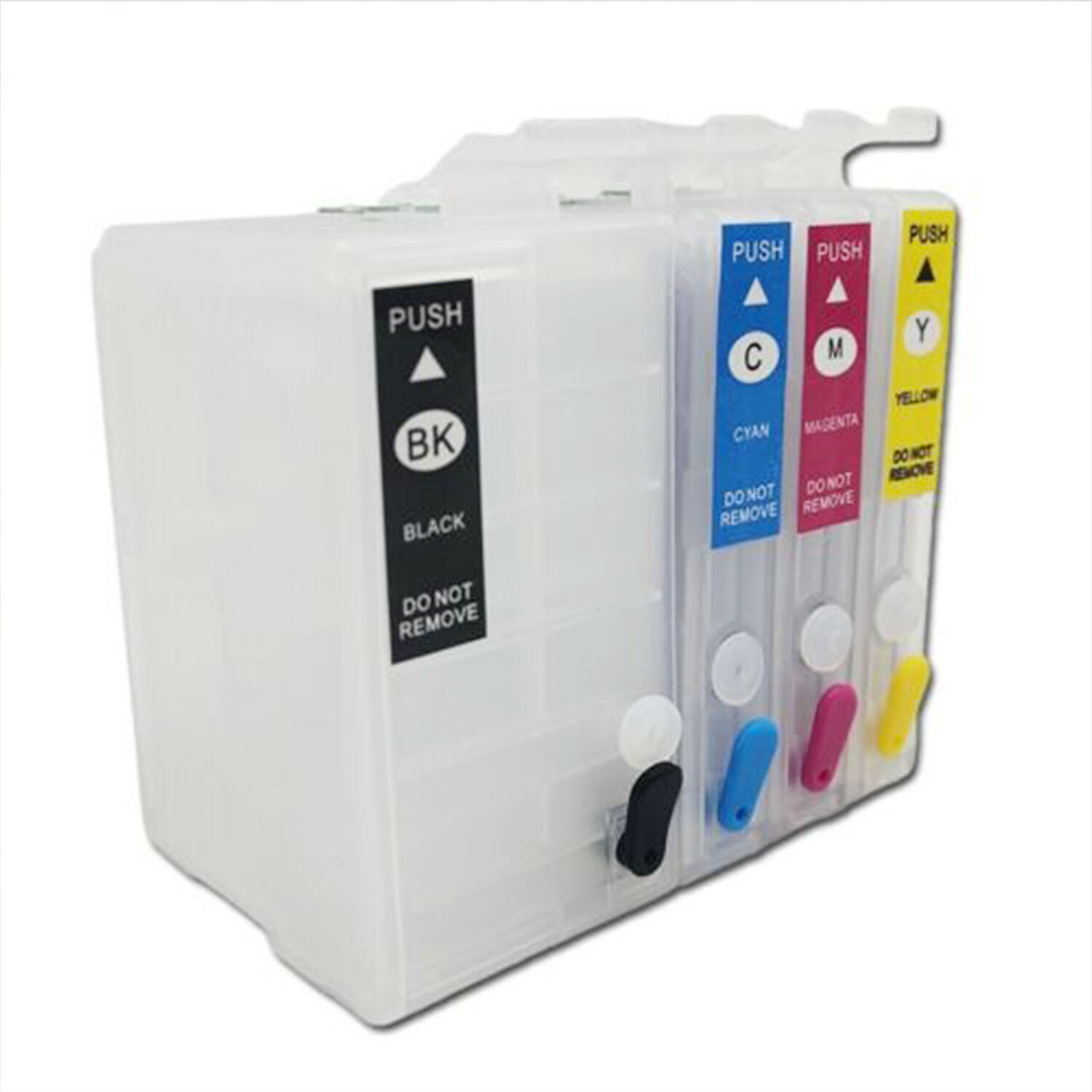 4Color Refillable ink cartridges For Epson WorkForce 7210 7710 7720 7610 Printer