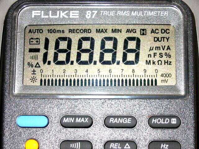 Fluke Repair Kit Models 87 & 87 lll for Display Fading Display condition
