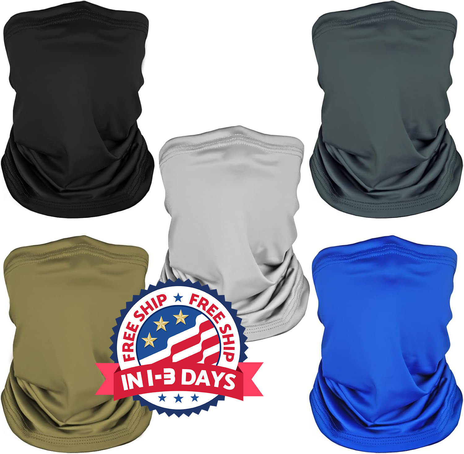 Mascaras para el sol UV 5 pzs mascara Sun pasamontañas pasamontana cubre cara